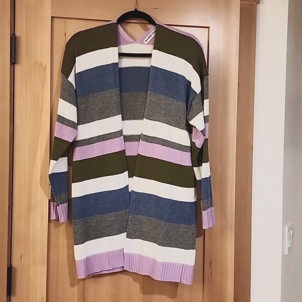 Ecowish Long Cardigan Sweater